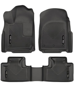 Husky Liners Floor Liners (WC99151) — Front And Second Rows