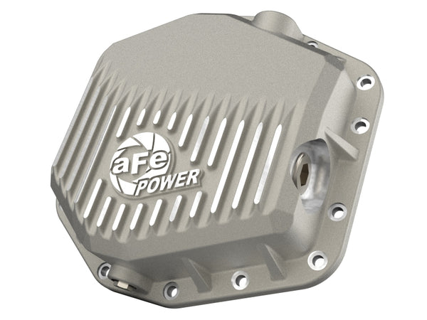 aFe Couvercle de différentiel arrière 22-25 Ford Bronco Raptor V6 - brut avec ailettes usinées
