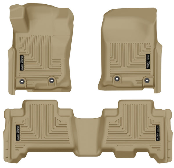 Husky Liners Weatherbeater - Front & 2nd Seat Floor Liners (99573)