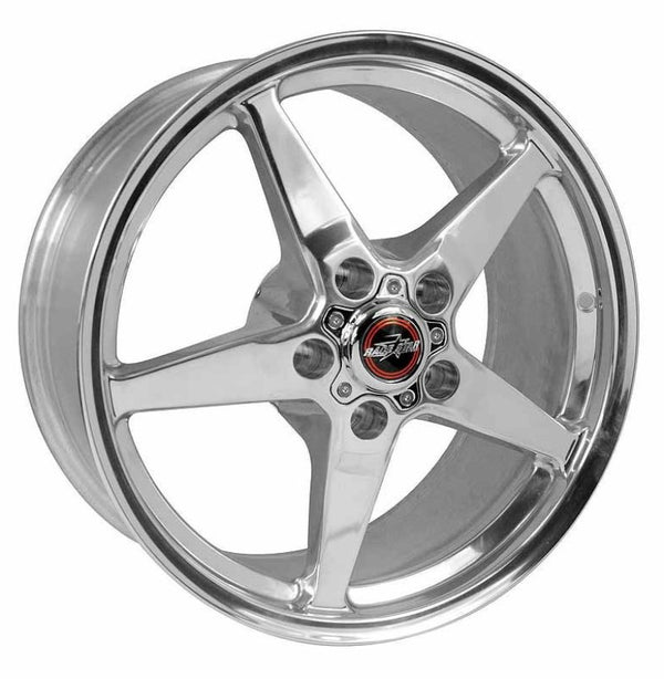 Race Star Roue 92 Drag Star 17x9.50 5x4.75bc 6.00bs perçage direct - poli
