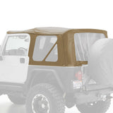 Smittybilt 1997-2006 Wrangler (Tj) Soft Top Oem Replacement with Tinted Windows Denim Spice