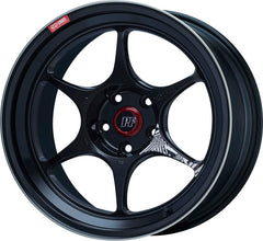 Enkei PF06 Wheel 18x9.5 5x114.3 40mm Offset 75mm Bore Black Machined
