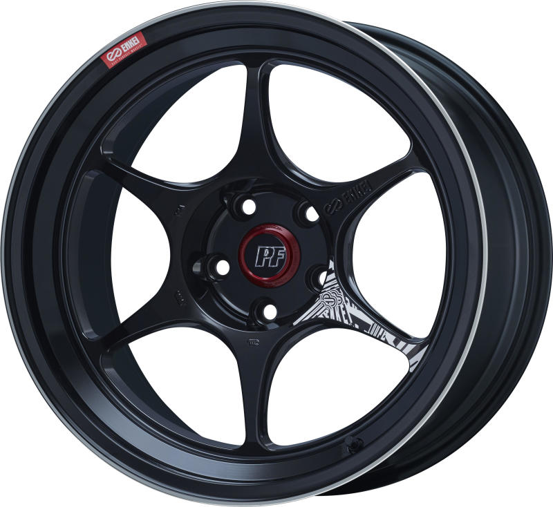 Enkei Roue PF06 18x9.5 5x100 déport 40mm alésage 75mm - noir usiné