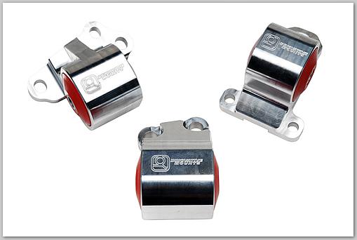 Innovative Supports en aluminium avec coussinets 75A 92-95 Civic série B/D (2 boulons) - argent