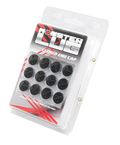 Wheel Mate Capuchons d'écrous de roue Monster - noir 14x1.50