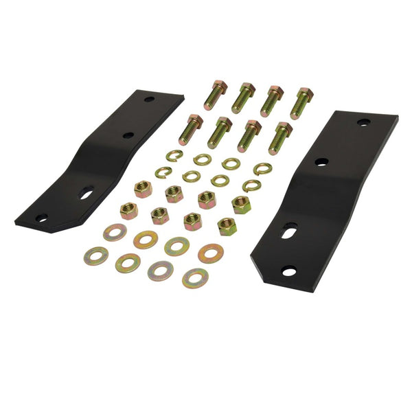 Westin Fey Universal Aftermarket Bumper Mount Kit - Black — 78-96 Ford Bronco (95600)