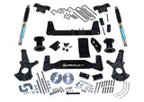 Superlift 20142016 Silverado/Sierra 1500 4Wd 6.5In Lift Kit with Cast Steel Control Arms with Bilstein Rear Shocks