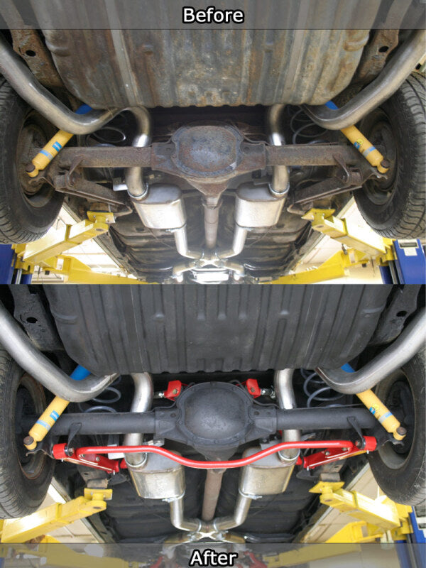 UMI Performance Bras de suspension supérieurs réglables 68-72 GM A-Body - coussinets en polyuréthane