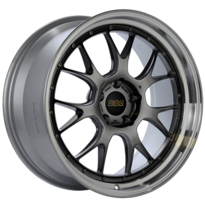 BBS Roue LM-R 20x11 5x120 ET40 - centre noir Diamond / rebord taillé au diamant - PFS/agrafe 82mm requis