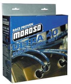 Moroso Jeu de fils d'allumage Ford 351W - Ultra 40 - non gainé - HEI - noir