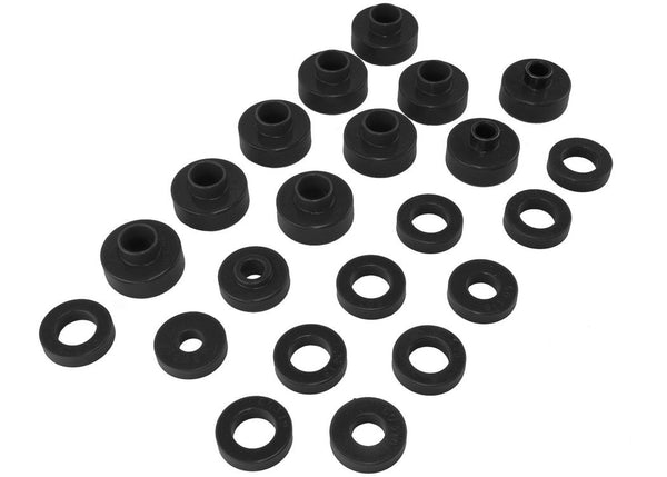 Rugged Ridge Body Mount Kit Black 7679 Jeep CJ5 and CJ7