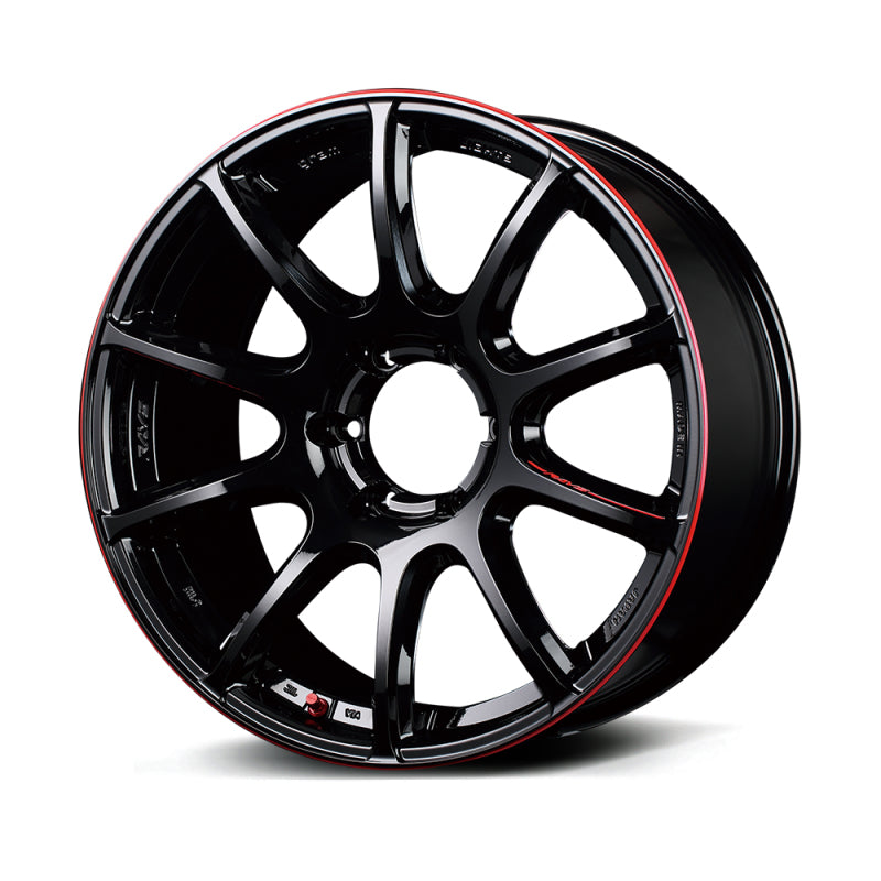 Gram Lights Roue 57Transcend REV édition limitée 19x8.5 +45 5x120 - noir et usiné / E-Pro Coat
