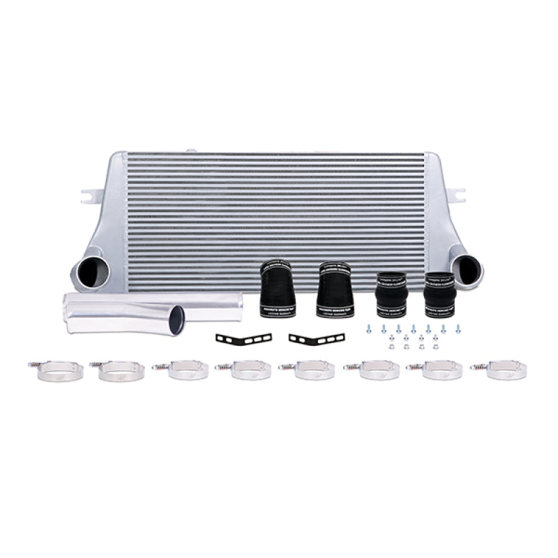 Mishimoto Ensemble de refroidisseur intermédiaire avec tuyaux 94-02 Dodge Ram 2500 5.9L Cummins (argent)