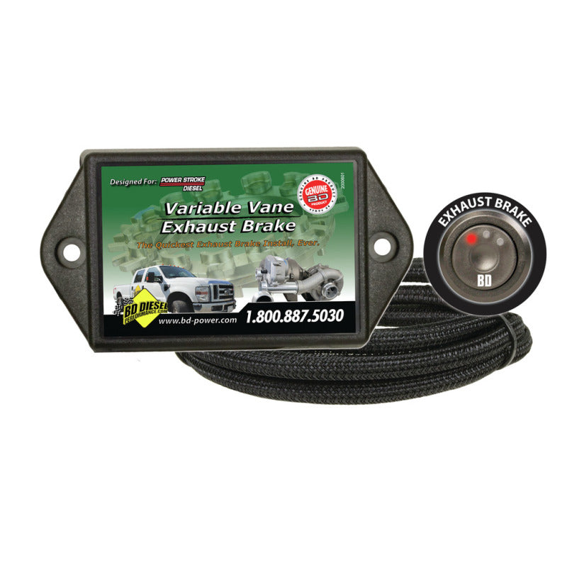 BD Diesel Frein d'échappement à aubes variables - Ford 2008-2010 6.4L