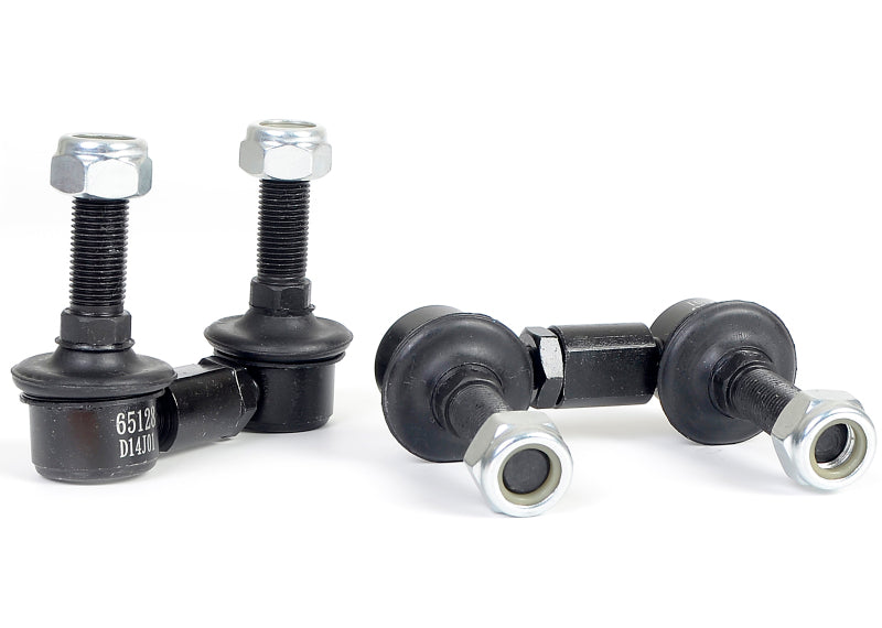Whiteline 2007+ Nissan Skyline R35 GT-R Front Swaybar Link Kit Heavy Duty - Adjustable Steel Ball
