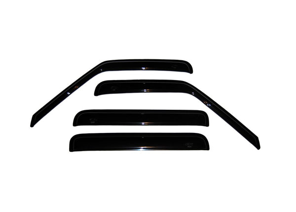 AVS Auto Ventshade 0104 S10/SONOMA CREW CAB 4PC Original Ventvisorsmoke (94755)