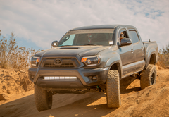 Cali Raised Ensemble de supports de phares d'appoint de montant DEL à profil bas 05-15 Toyota Tacoma - supports sans interrupteur