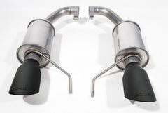 Roush Échappement Axle-Back à double embout avec embouts noirs 2024 Ford Mustang GT/EcoBoost
