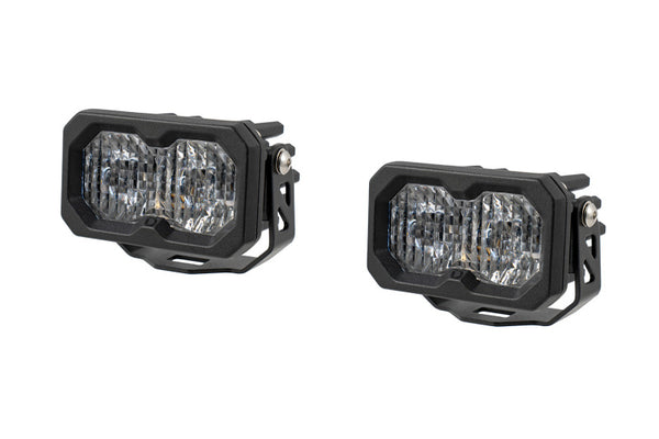 Diode Dynamics C2 2.0 Max faisceau combiné/de conduite standard ABL (paire) - blanc