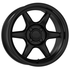 Kansei K11S Tandem 15x8in / 4x100 BP / 0mm Offset / 73.1mm  Bore - Satin Black