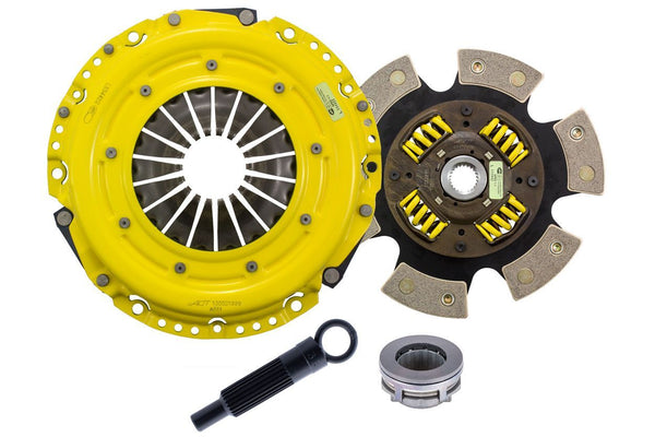Advanced Clutch Ensemble d'embrayage ACT Heavy Duty, disque de course à moyeu amorti 6 patins (AA2-HDG6)
