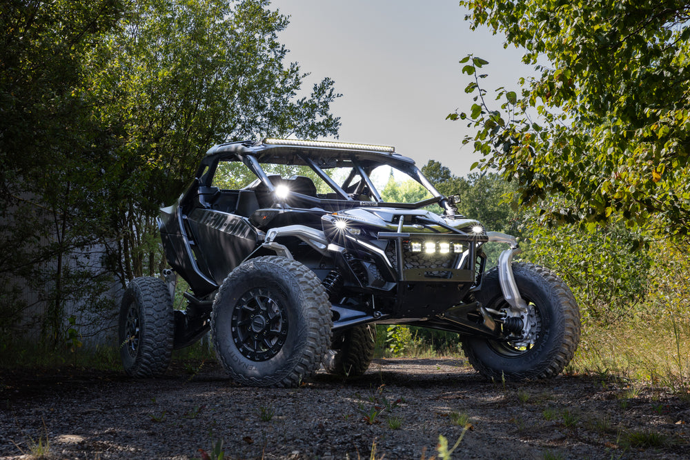 MBRP Black-Coated Steel Front Race Bumper.