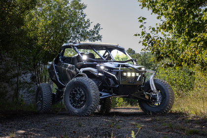 MBRP Black-Coated Steel Front Race Bumper.