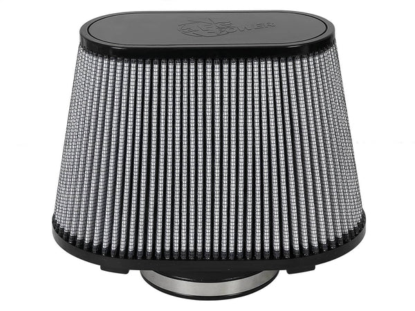 AFE Cold Air Intake Replacement Air Filter 4-1/2" Flange x (11" x 6-1/2") Base x (8-1/2" x 4") Top x 7-1 (AFE-21-90108)