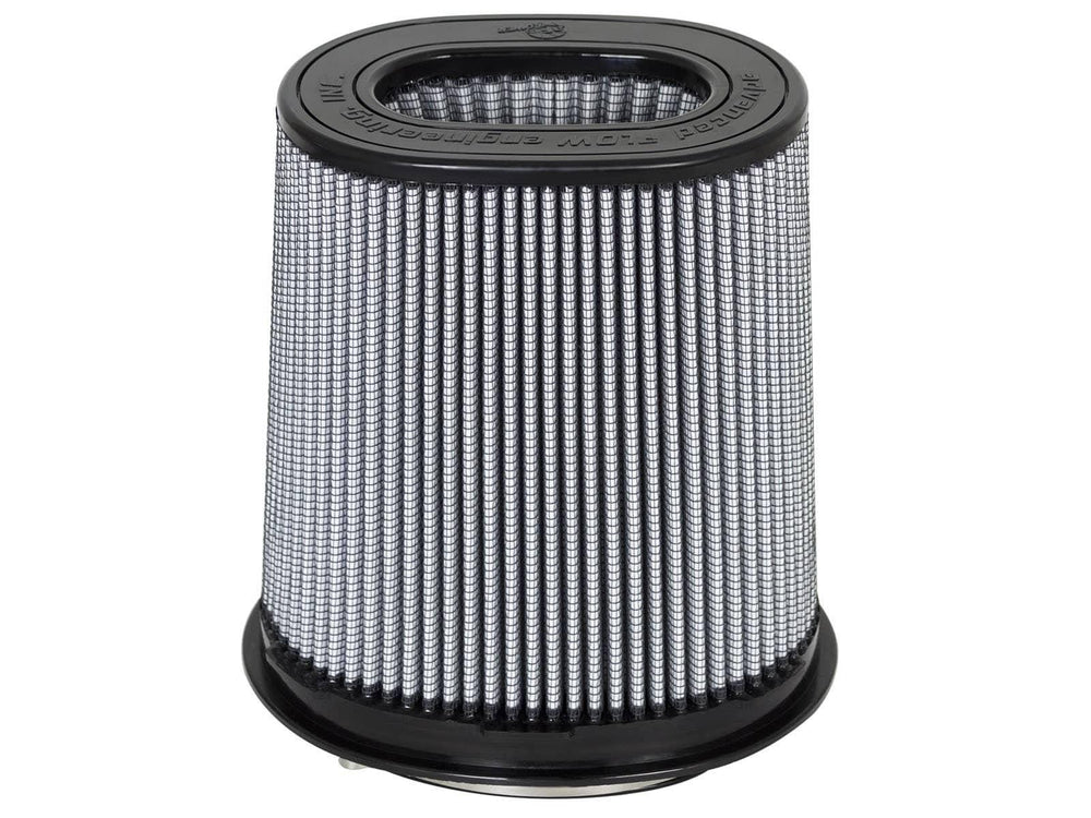 AFE Cold Air Intake Replacement Air Filter (6-3/4" x 4-3/4") Flange x (8-1/4" x 6-1/4") Base x (7-1/4" x 5") TOP (INVERTED) x 8-1/2" HEIGHT (AFE-21-91101)