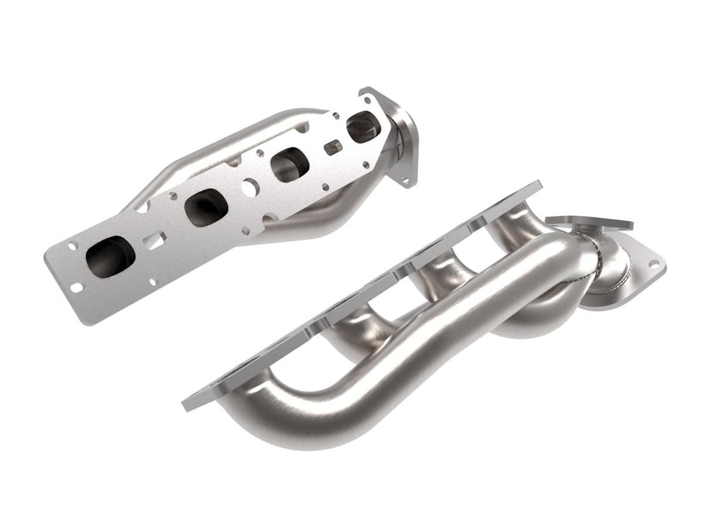 AFE Power Twisted Steel 304 Stainless Steel Short Tube Header | 2019-2020 Ram 2500/3500 6.4L