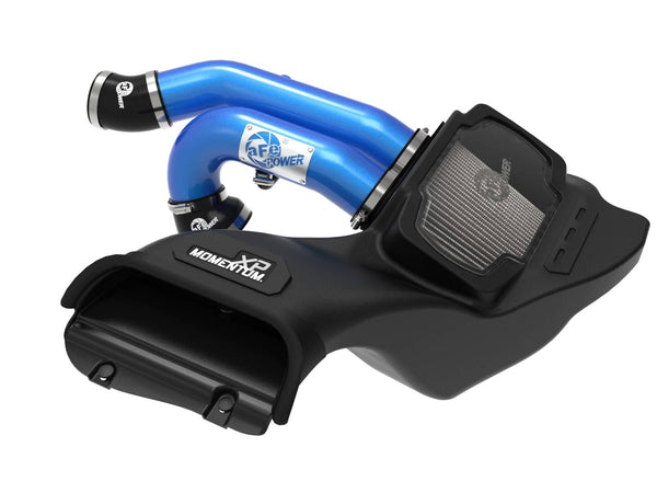 AFE Blue Momentum XP Cold Air Intake with Pro Dry S Filter | 21-26 F-150/ 22-26 Expedition/Navigator 3.5L