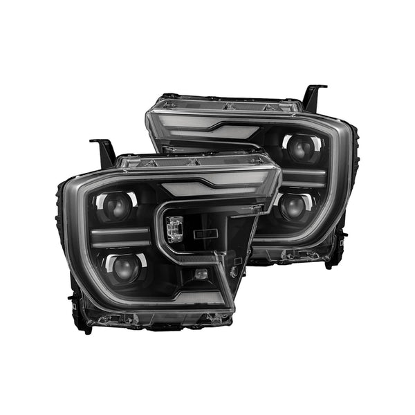 AlphaRex LED Taillights Black - 659091