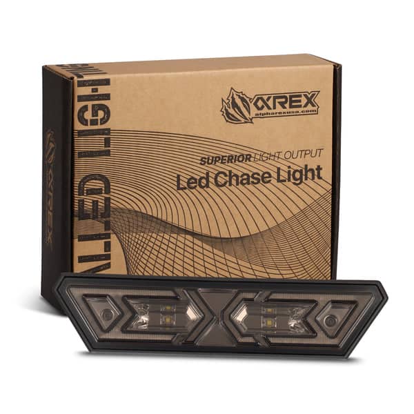 AlphaRex LED Chase Light Black Smoke - 940019