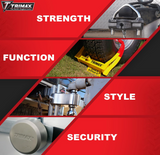 Trimax Locks Premium 1/2In Diameter X 23/4In Span Key Receiver Lock