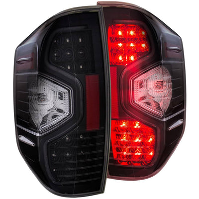 Anzo Black LED Tail Lights - 14-21 Tundra