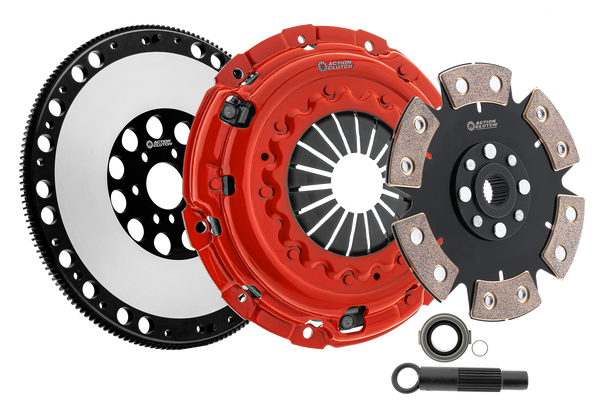 Action Clutch 03-12 Honda Accord 2.4L (K24A4) Stage 4 Clutch Kit (1MD) w/Lightened Flywheel