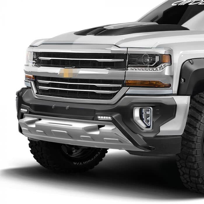 Front Bumper Guard 16-18 Silverado 1500 - Air Design