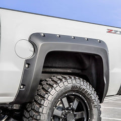 Air Design Superbolt Satin Black Fender Flares 14-18 Silverado 1500 5'8" Box