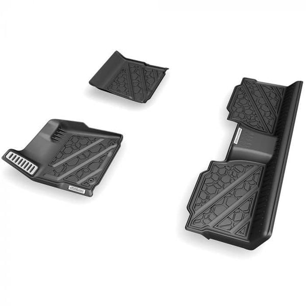 Floor Liner 16-22 Colorado Crew Cab Front & Second Row Black - Air Design