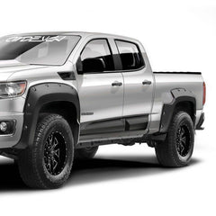 Air Design Superbolt Satin Black Fender Flares - 16-22 Colorado 5-FOOT Box