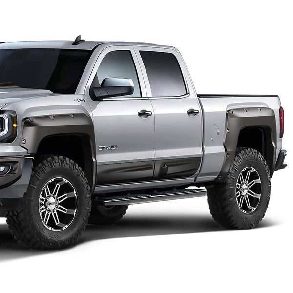 Air Design Superbolt Primed Fender Flares - 16-18 Sierra 6.5/8' Box