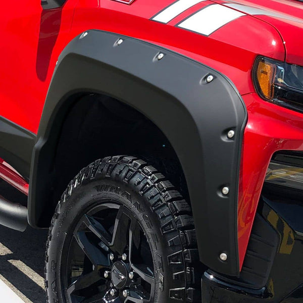 Air Design Superbolt Primed Fender Flares - 19-21 Silverado 1500 5'10" Box