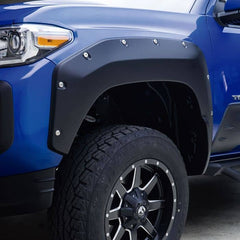 Air Design Superbolt Satin Black Fender Flares - 16-23 Tacoma