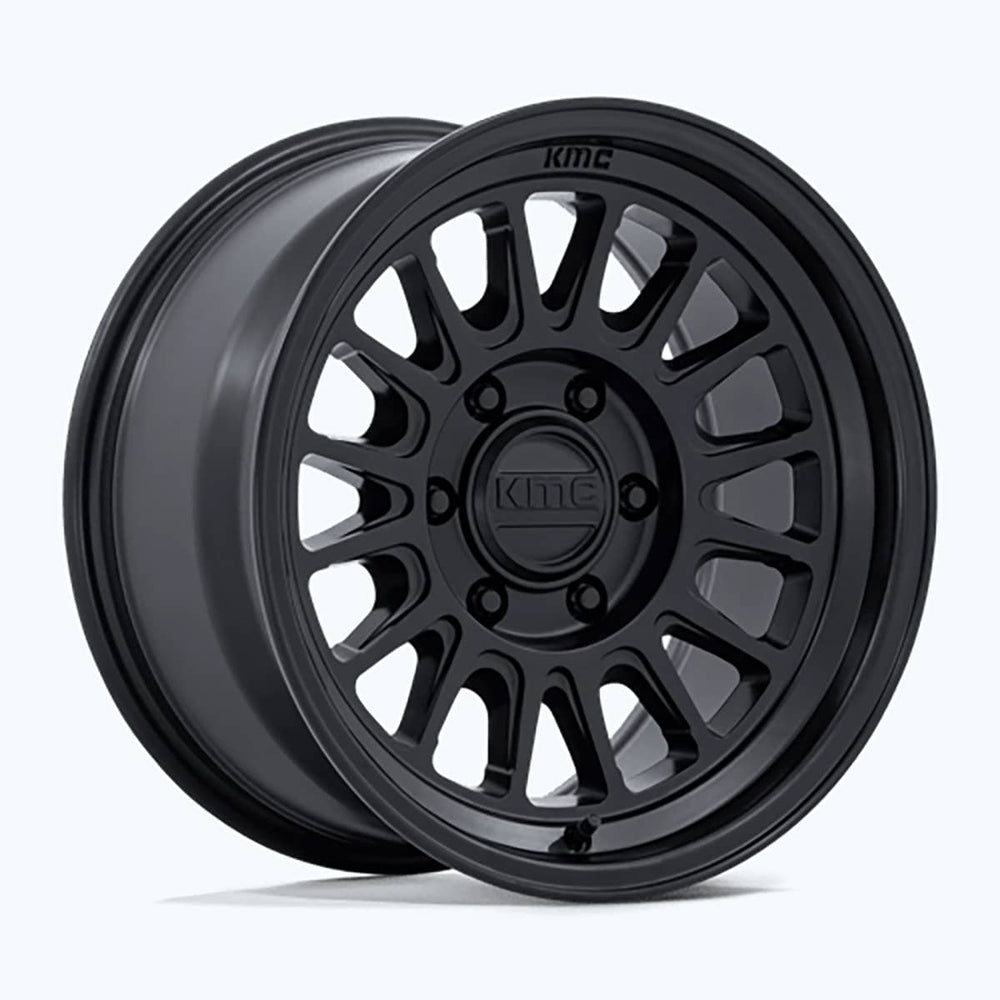 KMC Wheels KM733 Impact Fft Matte Black 18X9 6X135 87.1 Center Bore +18MM