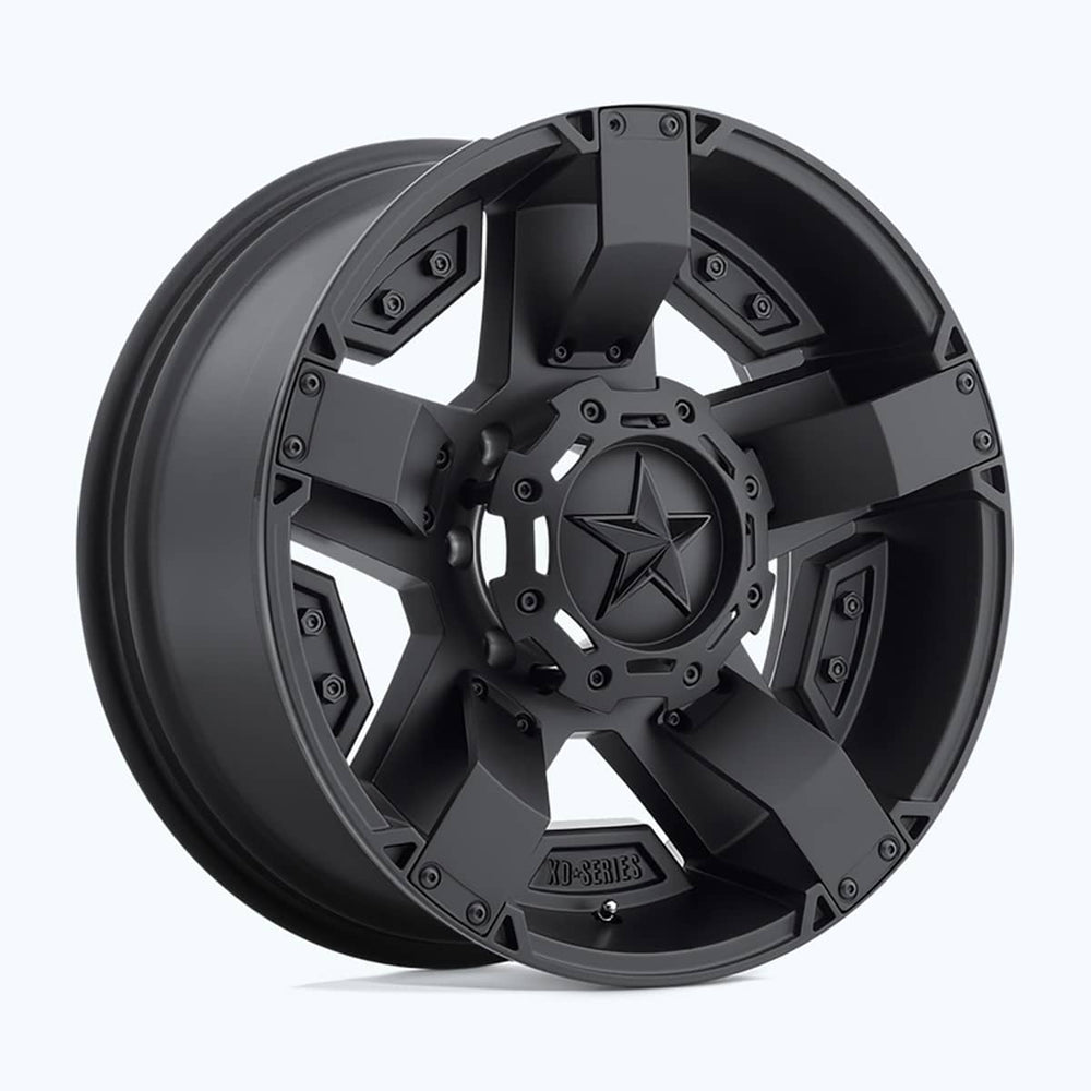 XD Wheels XD811 Rockstar II Matte Black with Accents 18X9 6X135/139.7 106.1 Center Bore 0-MM