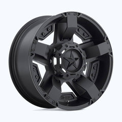 XD Wheels XD811 Rockstar II Matte Black with Accents 18X9 6X135/139.7 106.1 Center Bore 0-MM