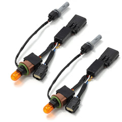 AlphaRex Adaptateur de câblage de phares à projecteur d'origine vers convertisseur de phares AlphaRex 18-20 Ford F-150 Lariat