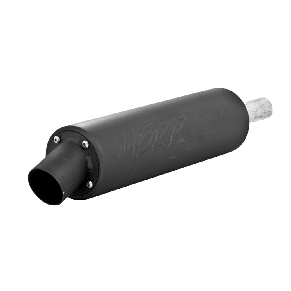 MBRP Utility Muffler. USFS Approved Spark Arrestor. — 1983-1985 Yamaha YTM200 Tri-Moto (AT7400)