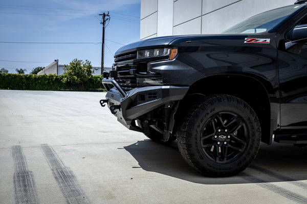 Attica 4x4 2019-2021 Chevrolet Silverado 1500 Terra Series Front Bumper Full Wings