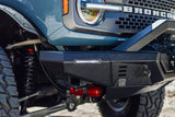Attica 4x4 2021-2024 Bronco Terra Series Front Bumper Modular Wingsblackpowder Coatedsteel